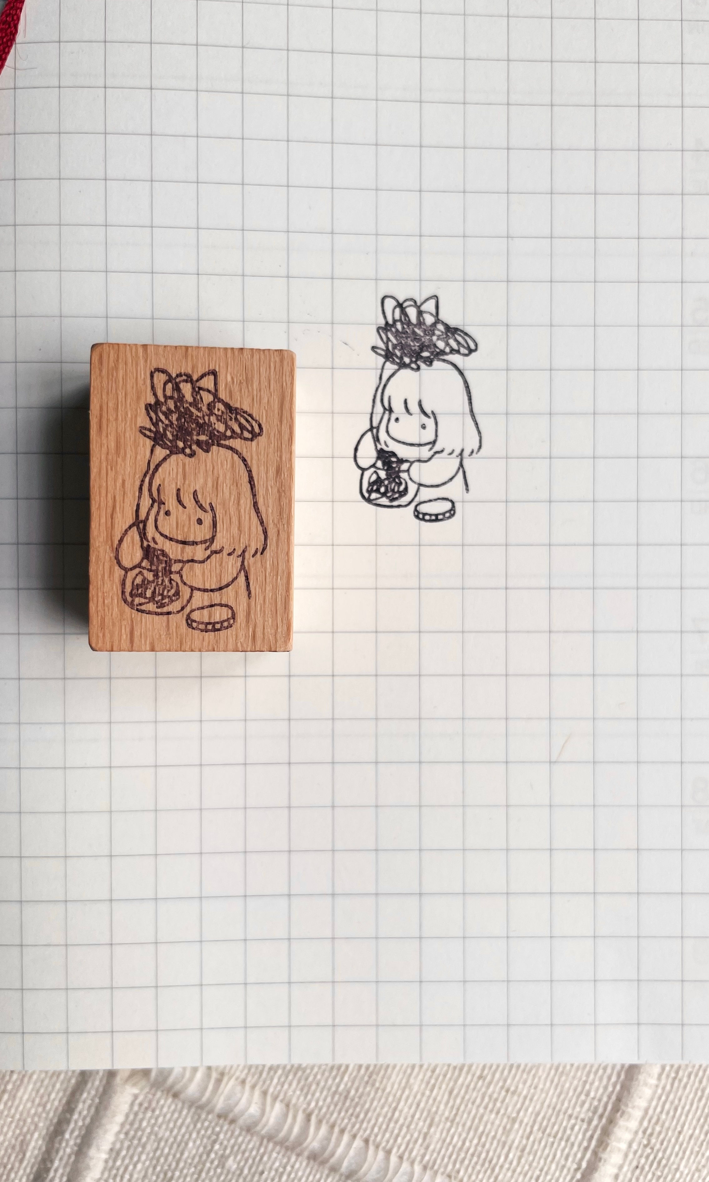 Msbulat - The Other Feels - Beautiful Mess Rubber Stamp
