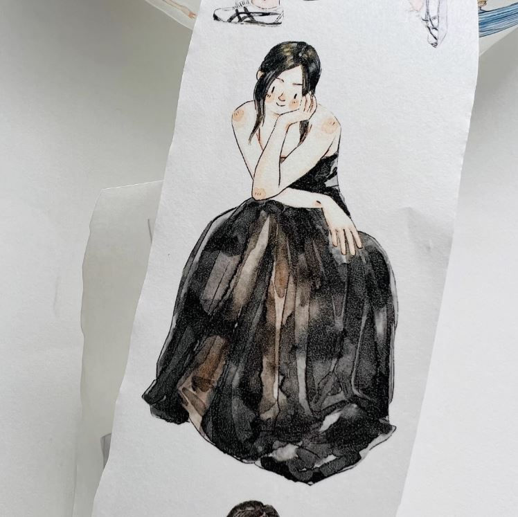 Thumbnail: Ding Ding Studio - No. 8 Little Wardrobe Washi and PET Tape