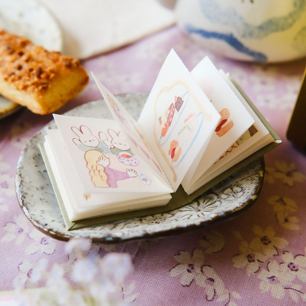 Thumbnail: Teayou - Seasonal Tea Party Vol. 1 Kiss Cut Sticker Book