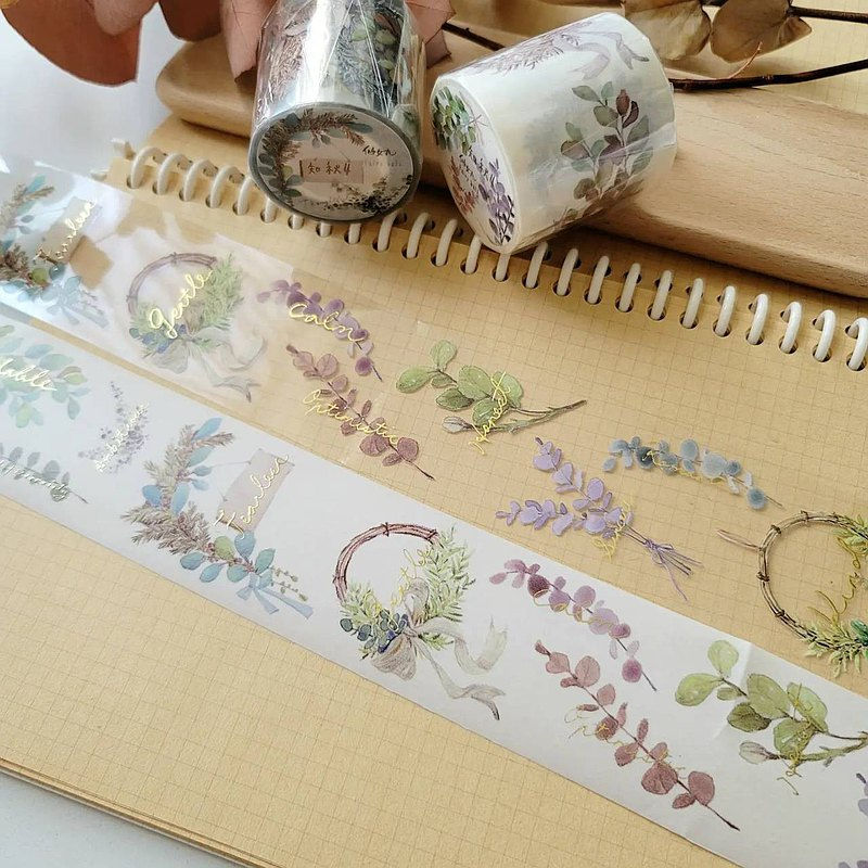 Pei Pan - Autumn IV Washi / PET Tape (with Release Paper)