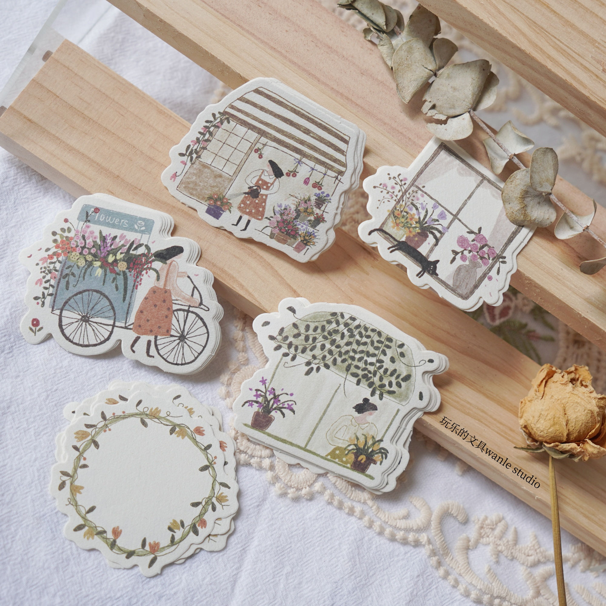 Playful Studio - About Flowers Memo Notes Set