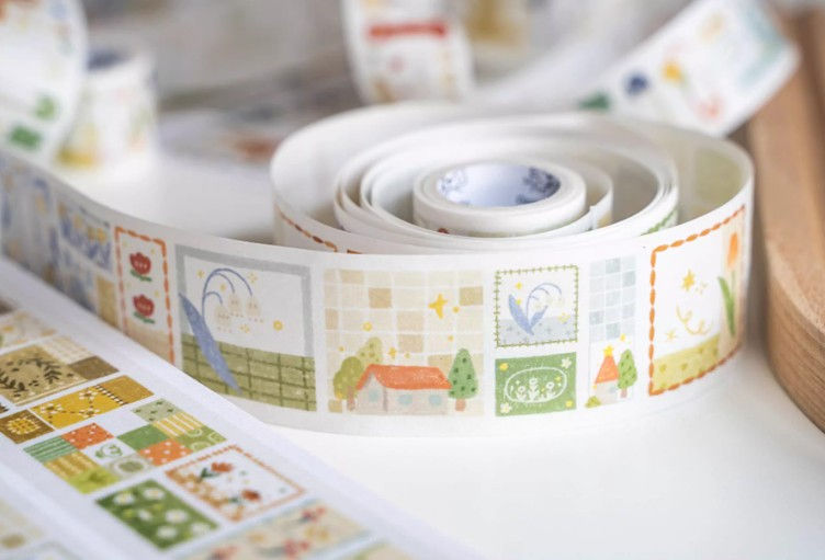 Thumbnail: Orange Studio - Patchwork Little Clips Washi Tape