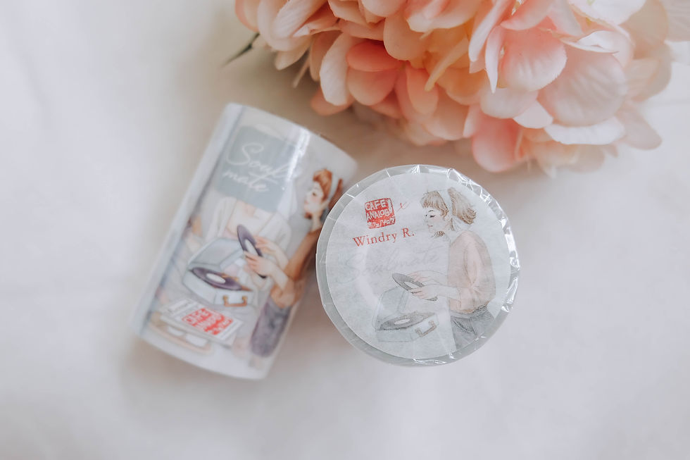 Cafe Analog x Windry R. -Soulmate PET Tape