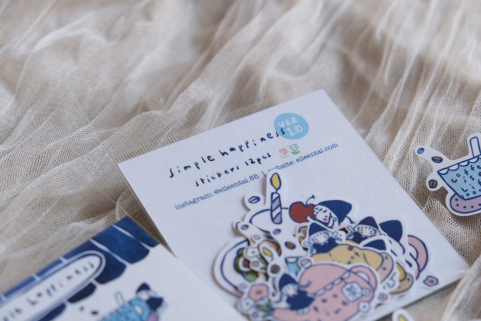 Eileentai.85 - Simple Happiness Sticker Flakes Pack - Version 1.0