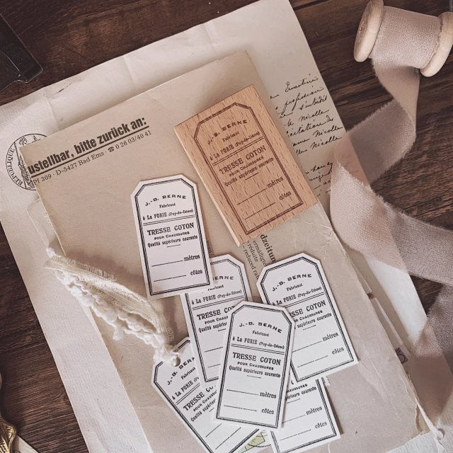 Thumbnail: M Studio by Penny Fei - A Tag Rubber Stamp