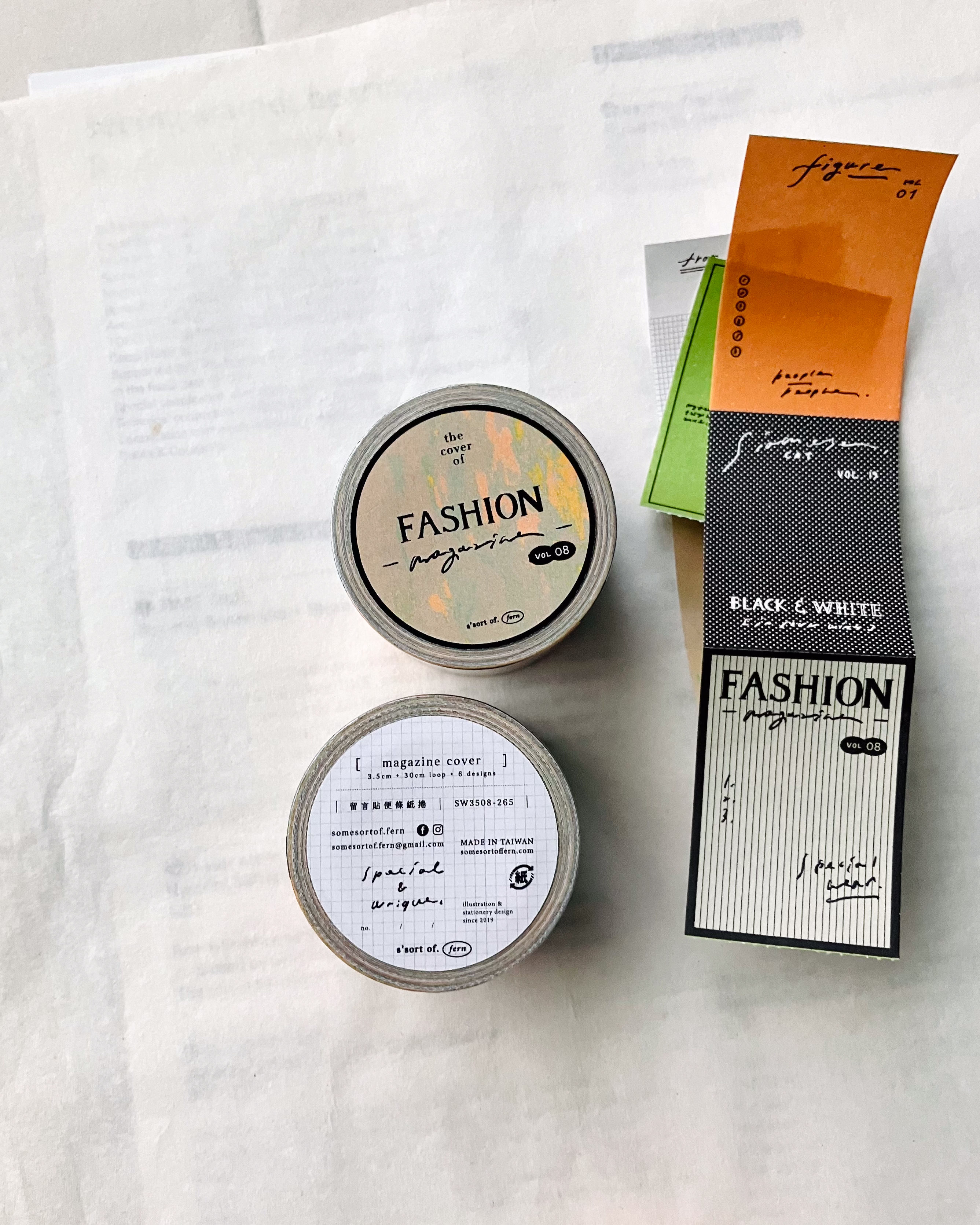 Some Sort of Fern - Magazine Cover Memo Roll