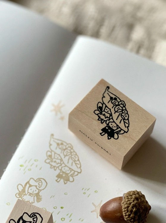 Thumbnail: Hatsu Midori - Forest Mementos Rubber Stamps