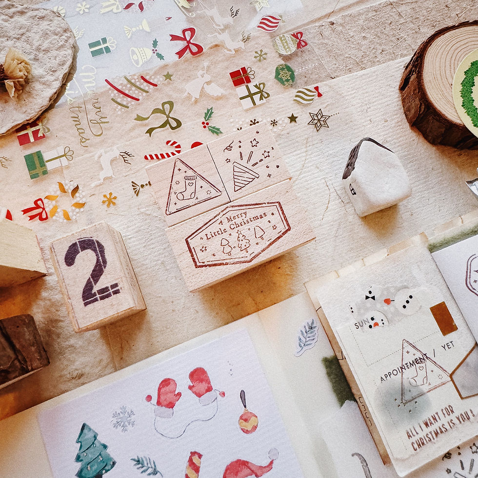 Thumbnail: Penspapersplanner - Christmas Stamp Series - Set B