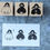 Thumbnail: Cotori Cotori - In My Arms Rubber Stamps (8 designs)