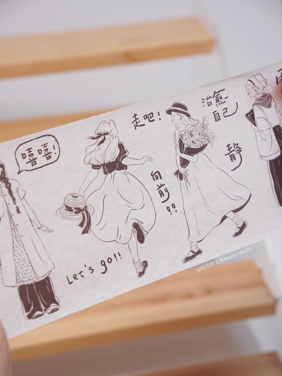 Thumbnail: Playful Studio - Summer Girls Washi Tape