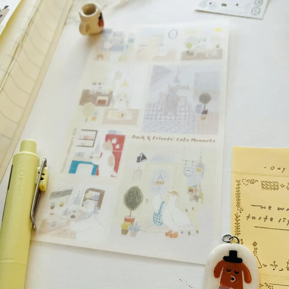 Thumbnail: niconeco x Aito Illustration Kiss-cute Washi Sticker