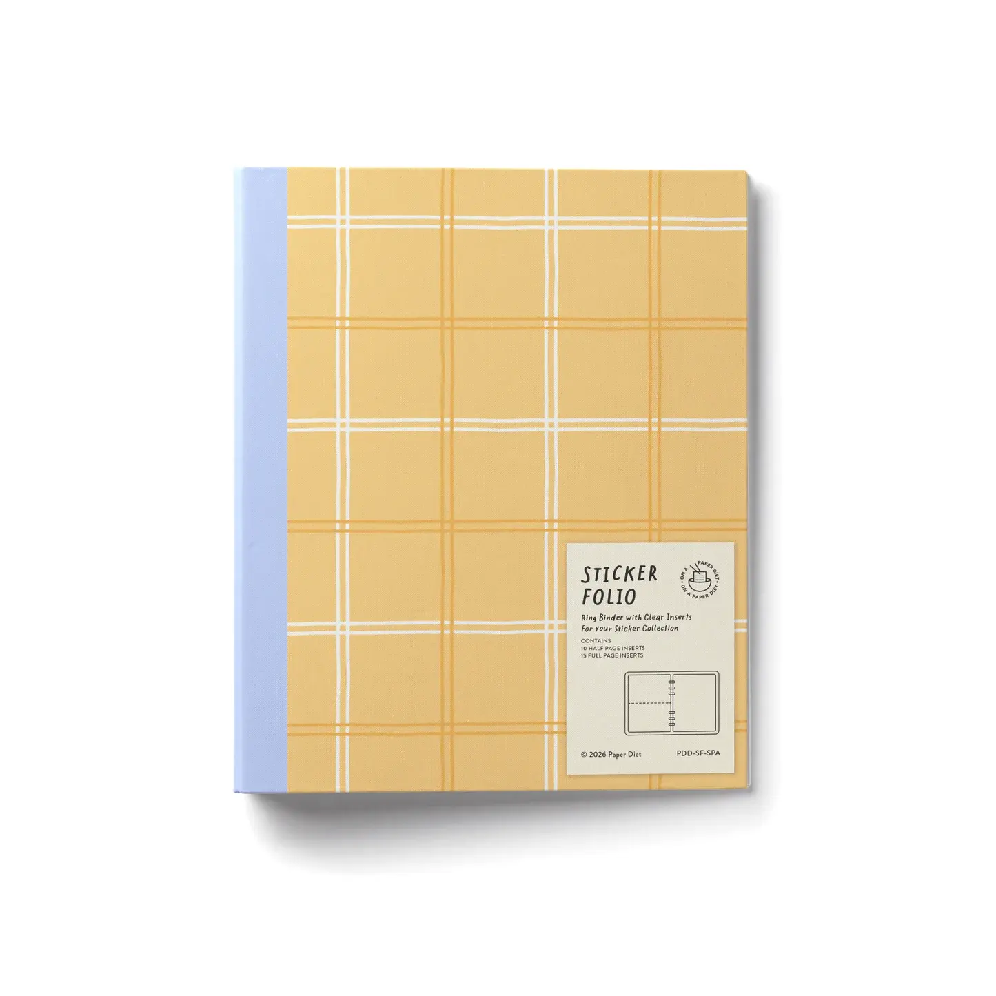 Paper Diet - Sticker Folio Ring Binder (2 designs)