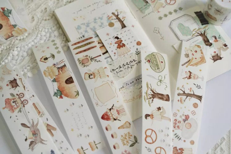 Thumbnail: Muzishan Studio - Sweet Storytelling Washi and  PET Tape