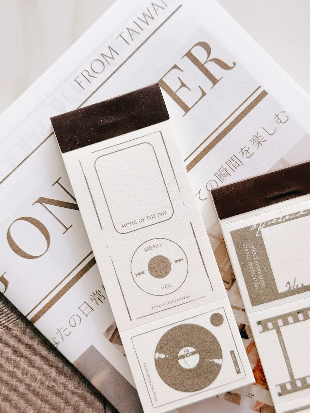 TOP Studio (Traveling on Paper) - Music of the Day Memo Pad