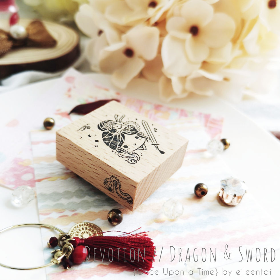 Thumbnail: Eileentai.85 Rubber Stamps - Once Upon a Time