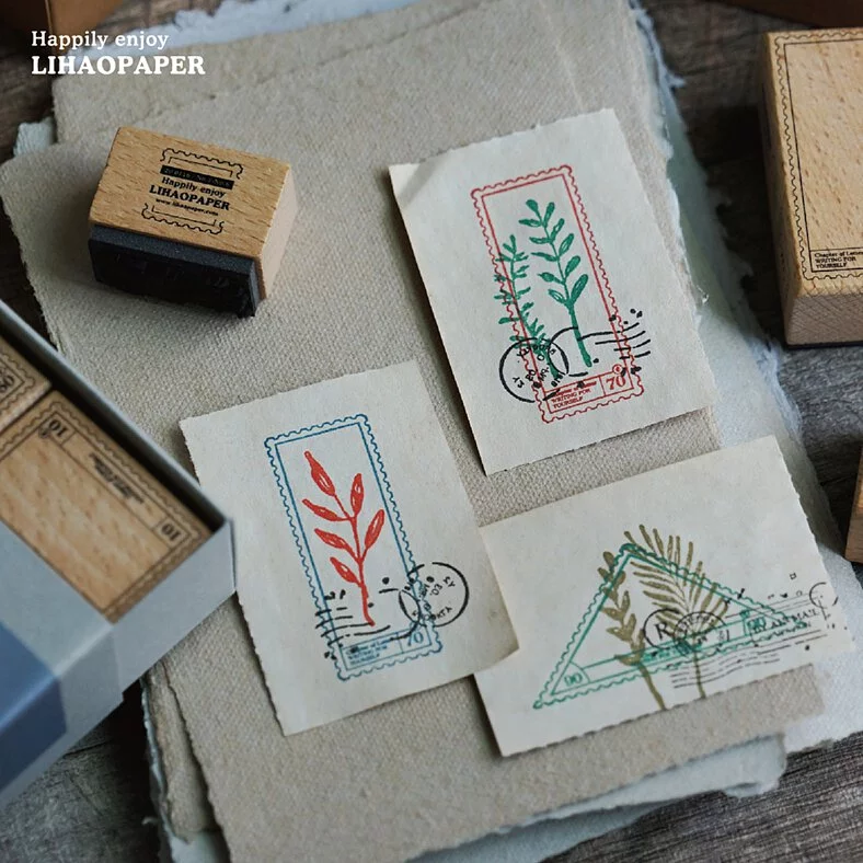 Thumbnail: Lihao Paper - Words of Plants Stamp Set