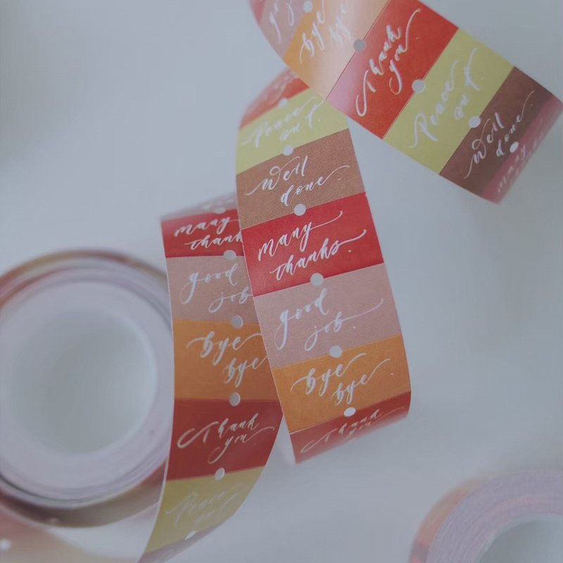 Thumbnail: Mr. Eggplants - Nice Words Label Sticker Roll