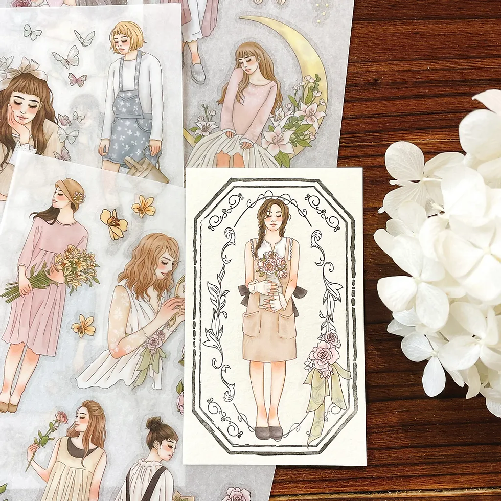 Thumbnail: Windry R. x 63 Penhouse - Sweetheart Transfer Stickers (2 Designs)