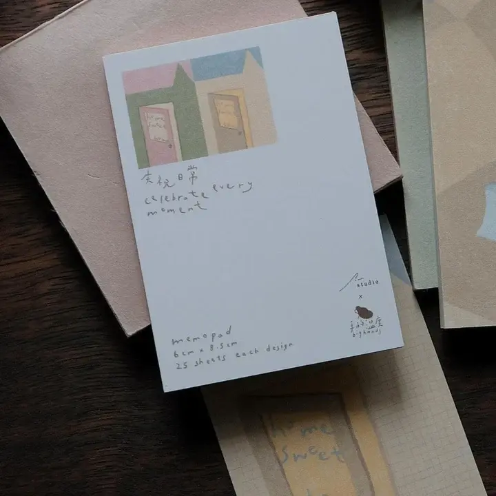 Thumbnail: SOM Studio x bighands - Moments at Home Memo Pads