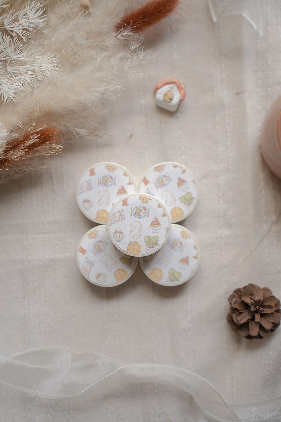 Thumbnail: shō Little Happiness by Qiara Teor - My Favorite Things Washi Tape