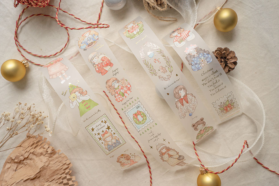 Thumbnail: shō Little Happiness by Qiara Teo - Merry Merry PET Tape