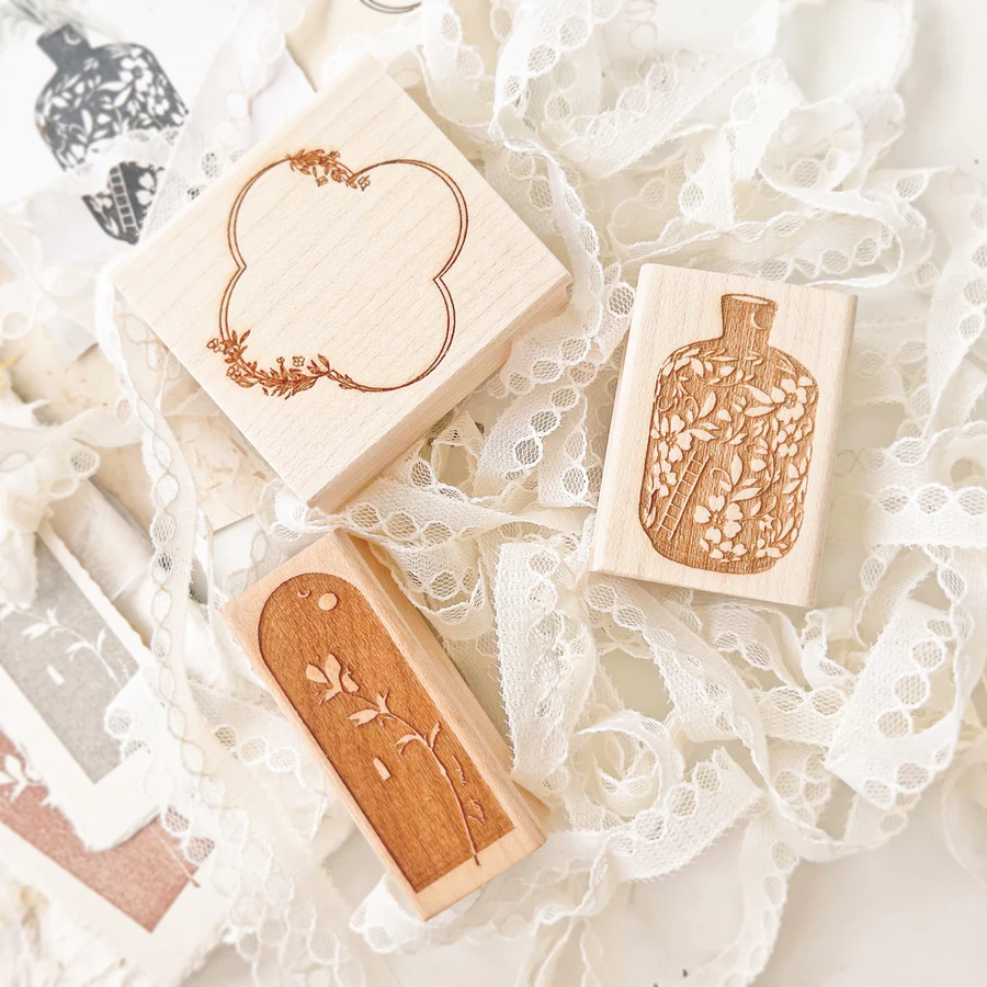Thumbnail: Journal Pages x Jesslynn Padilla - Secret Garden Rubber Stamp Collection