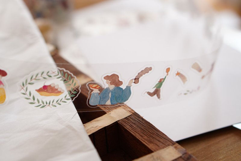 Thumbnail: Moli Sola by Ivy Snow - A Lovely Day Kiss Cut Glossy PET Tape