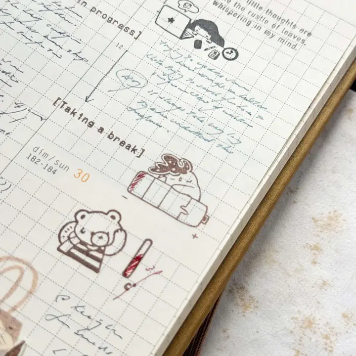 Thumbnail: SOM Studio x Elsiewithlove - Time Progression Rubber Stamp