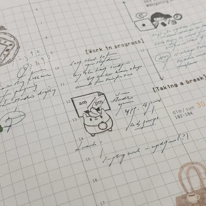 Thumbnail: SOM Studio x Elsiewithlove - Time Progression Rubber Stamp