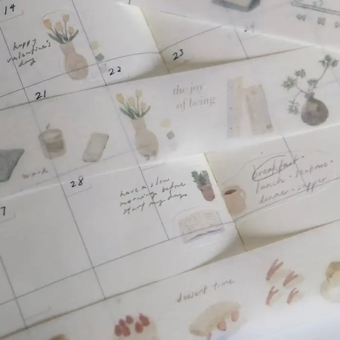 Thumbnail: SOM Studio x Wenyea's Illustration - Everyday Tools Washi Tape