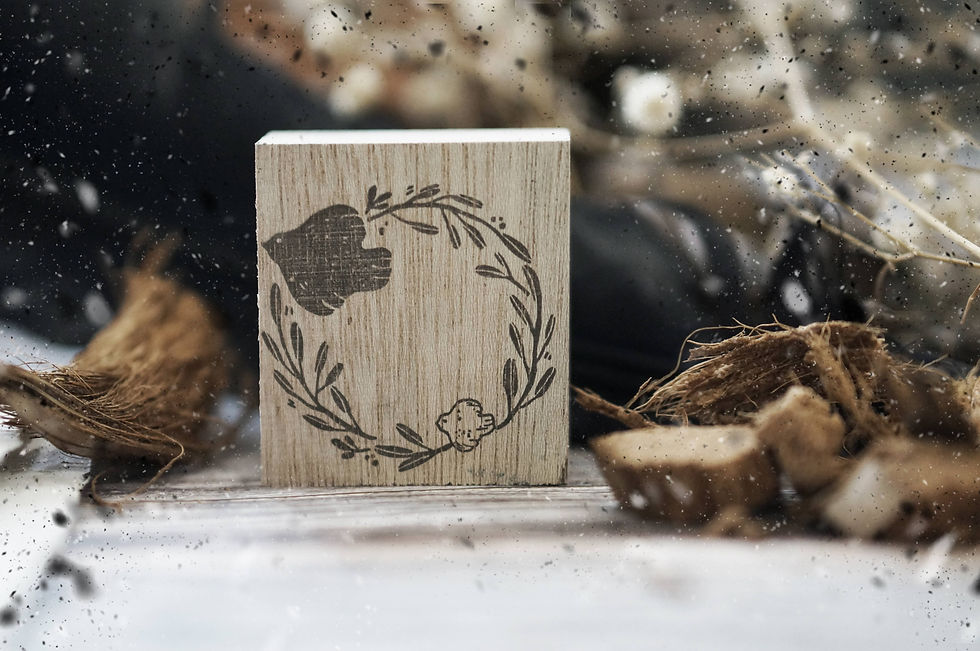 Thumbnail: Black Milk Project - Birds II Collection - Rubber Stamps