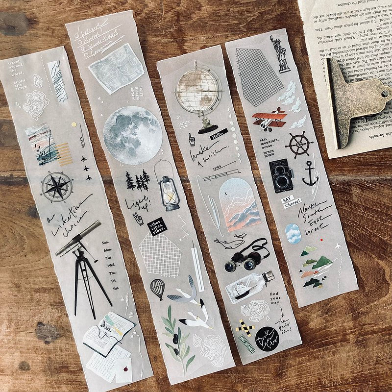 Some Sort of Fern - Travel Around PET Tape (with release paper)