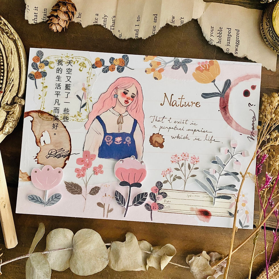 Thumbnail: Deer Forest - Floral Lab Matte PET Tape