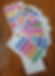 Kamio Japan Color Swatch Washi Sticker Booklet