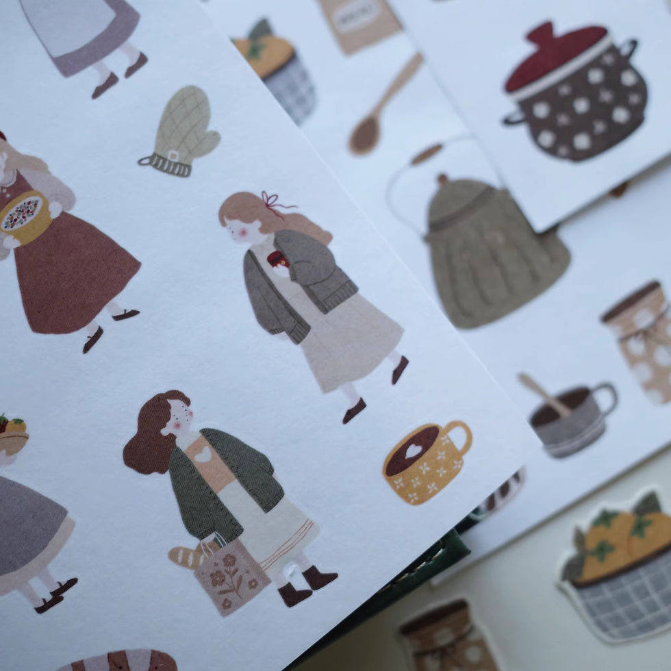 Thumbnail: Yier Studio - In the Kitchen Sticker Set