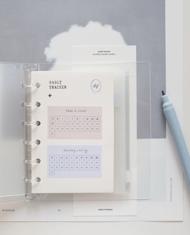 Thumbnail: Day and Moment - Small Moves Sticker 02 (Monthly Tracker)