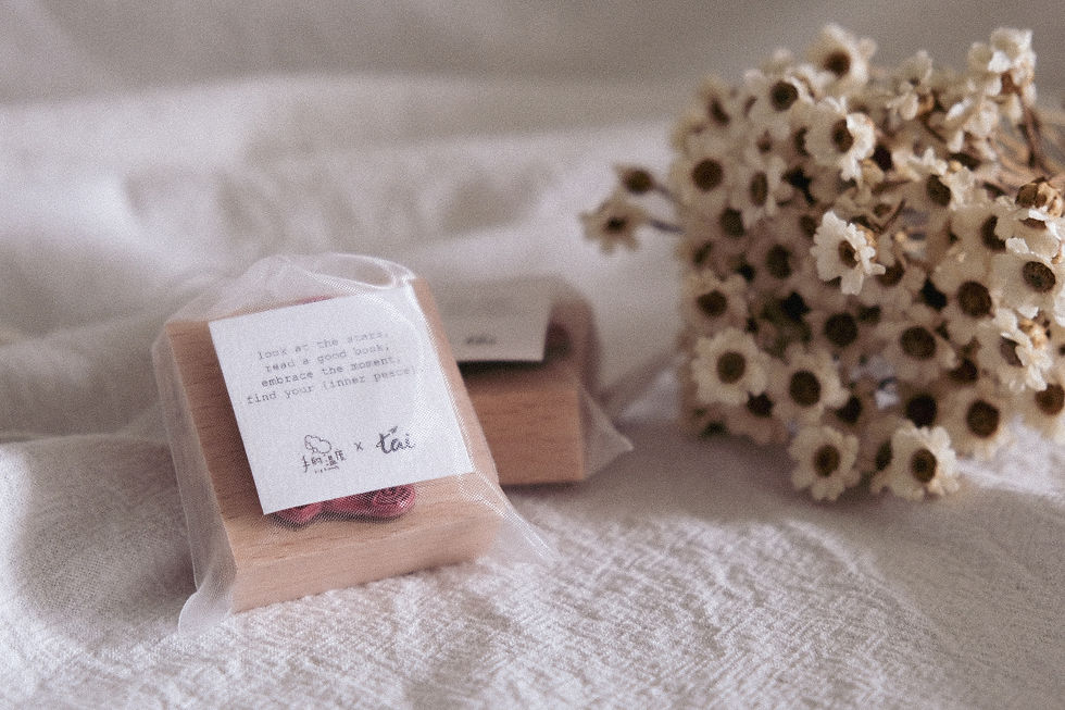 Thumbnail: TAI x Bighands Rubber Stamp Collaboration - Inner Peace