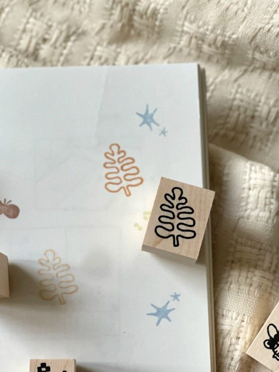 Thumbnail: Hatsu Midori - Forest Mementos Rubber Stamps