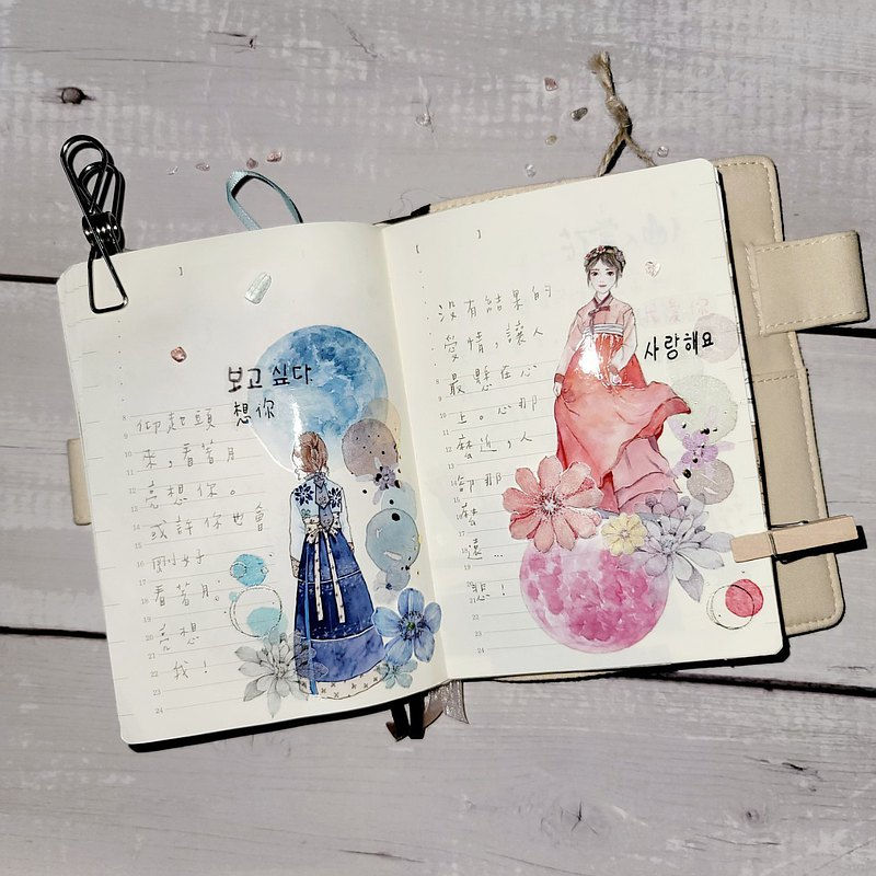 Thumbnail: Pei Pan - Hanbok Girls