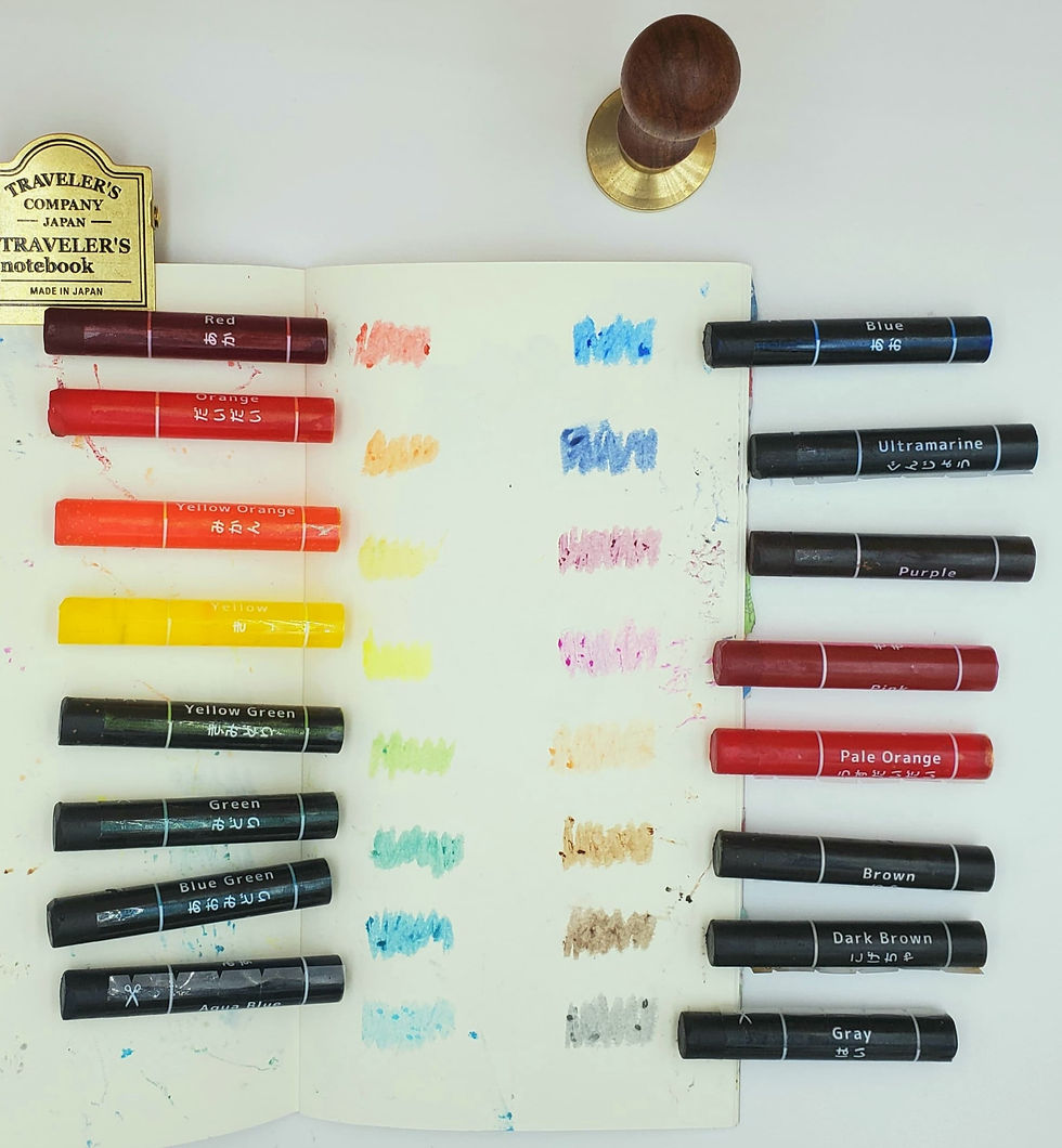 Thumbnail: Kokuyo Clear Crayons