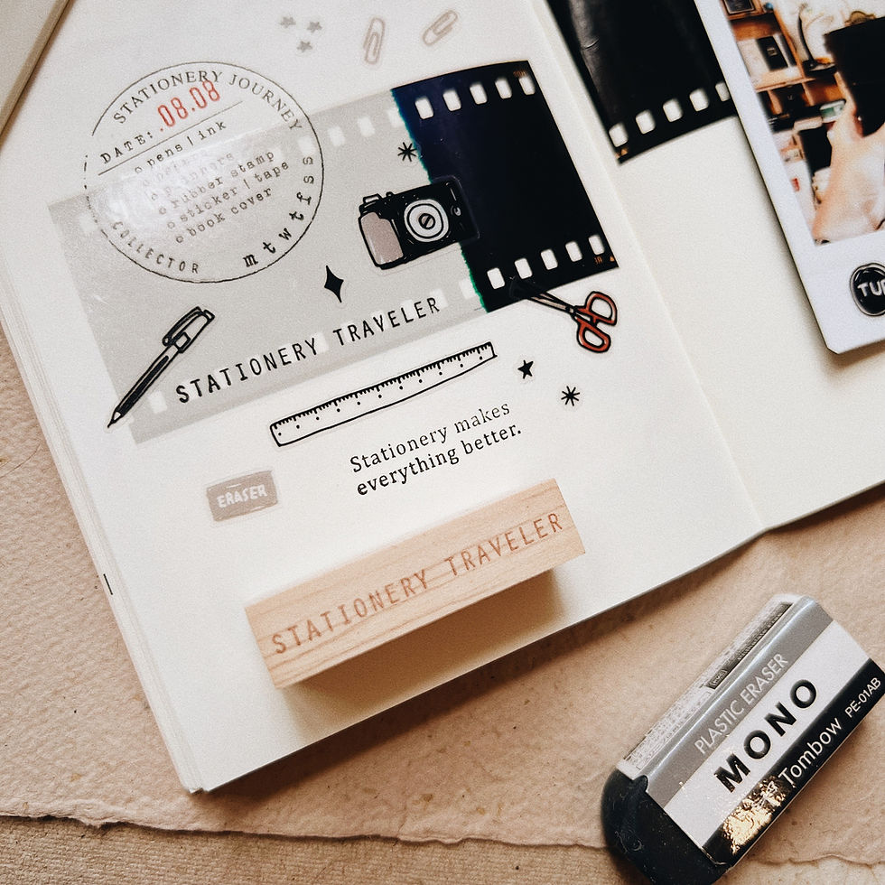 Thumbnail: PensPapersPlanner - Series V Rubber Stamps