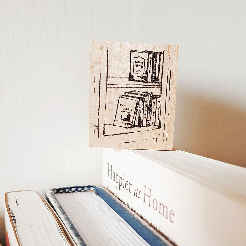 Thumbnail: Yeoncharm - Book Shelf Rubber Stamp