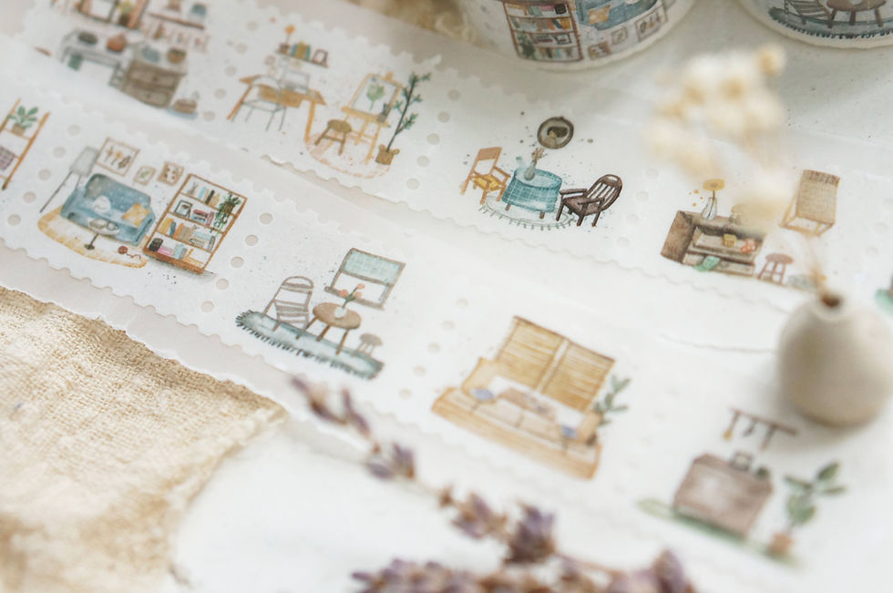 Thumbnail: Black Milk Project - Limited Edition - Home Sweet Home Washi Tape