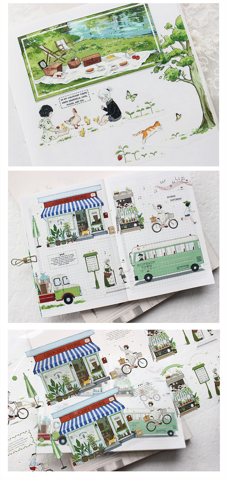 Thumbnail: Moodtape - Farewell Song to Spring Flowers Vol. 2 PET / Washi Tape