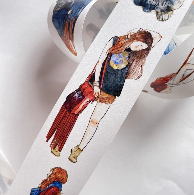 Thumbnail: Ding Ding Studio - A27 To Wander Washi and Matte PET Tape