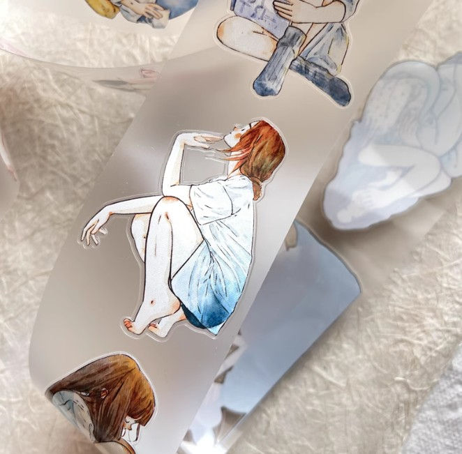 Thumbnail: Ding Ding Studio - No. 23 Quiet Time Matte PET Tape