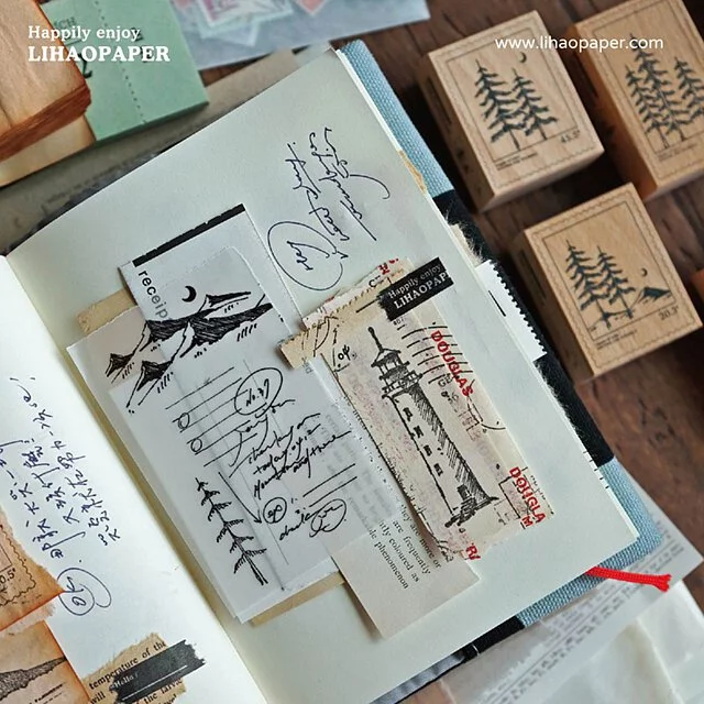 Thumbnail: Lihao Paper- Forest Memo Masking Tape