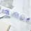 Thumbnail: Dodolulu - Blue and White Matte PET Japanese Washi Tape