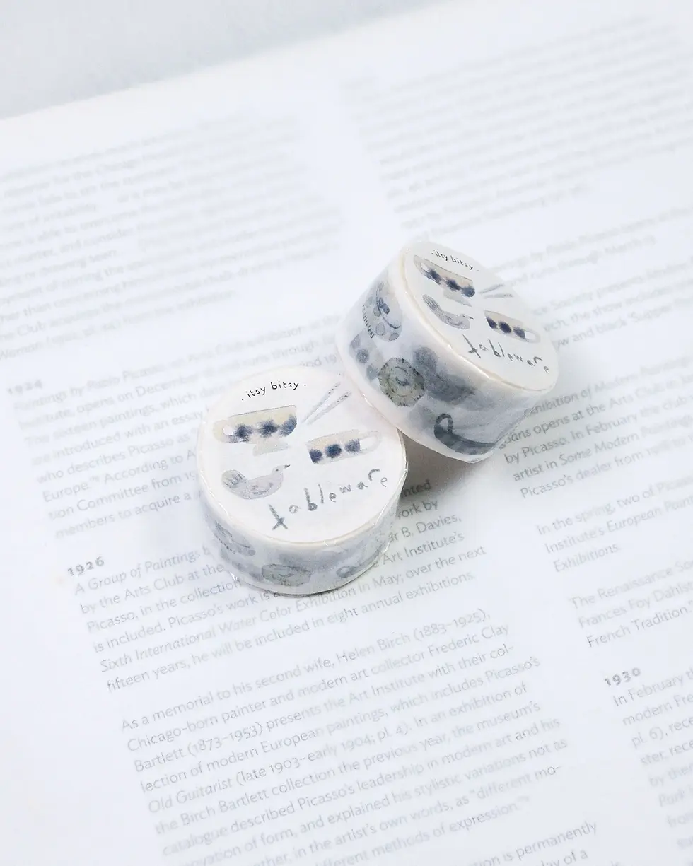 Thumbnail: Dodolulu - ItsyBitsy Washi Tape- Tableware