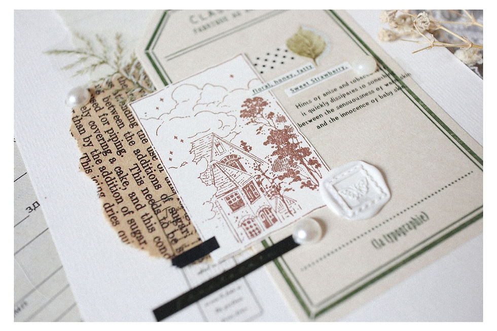 Thumbnail: Like Studio - Vol 5 Twilight Series - Rubber Stamp Collection